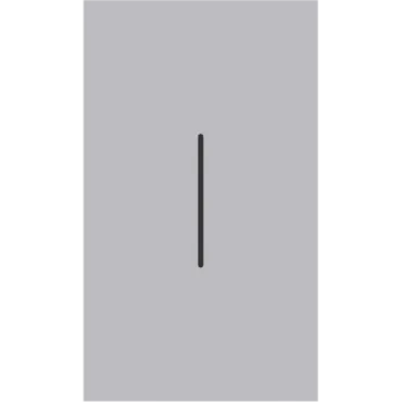 Клавиша 2 модульная (Серый) MEITON AS01M2