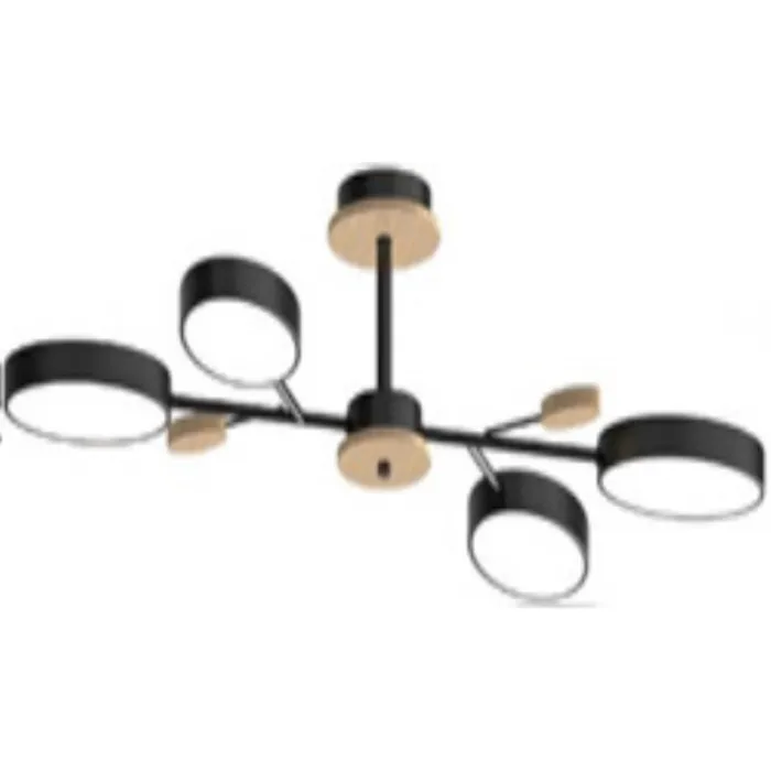 Потолочный cветильник LED4U L3219-830 BK от ImperiumLoft