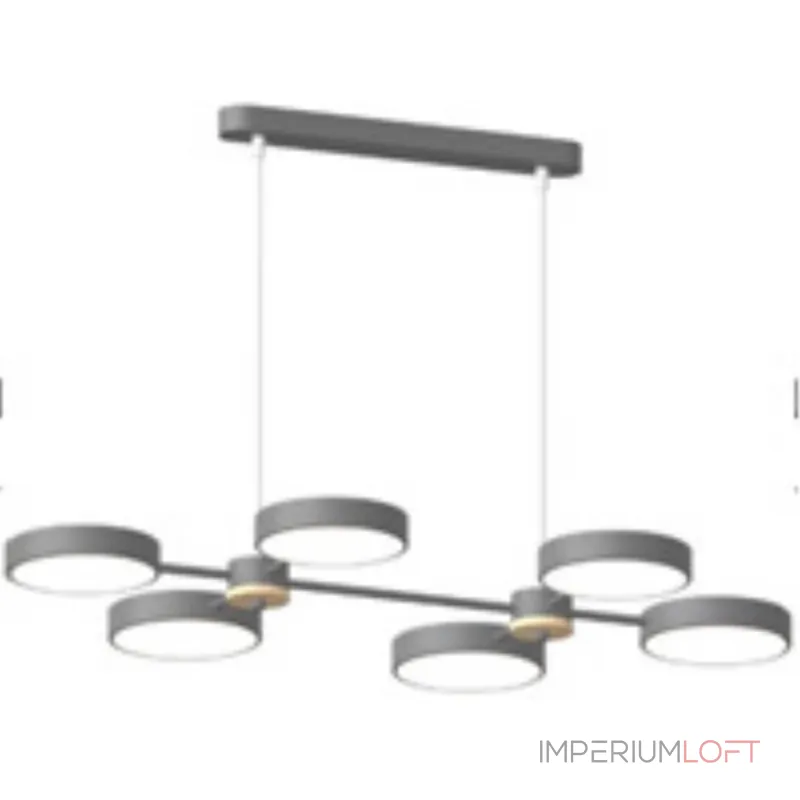 Подвесной cветильник LED4U L3217-820 GR Подвесной cветильник LED4U L3217-820 GR