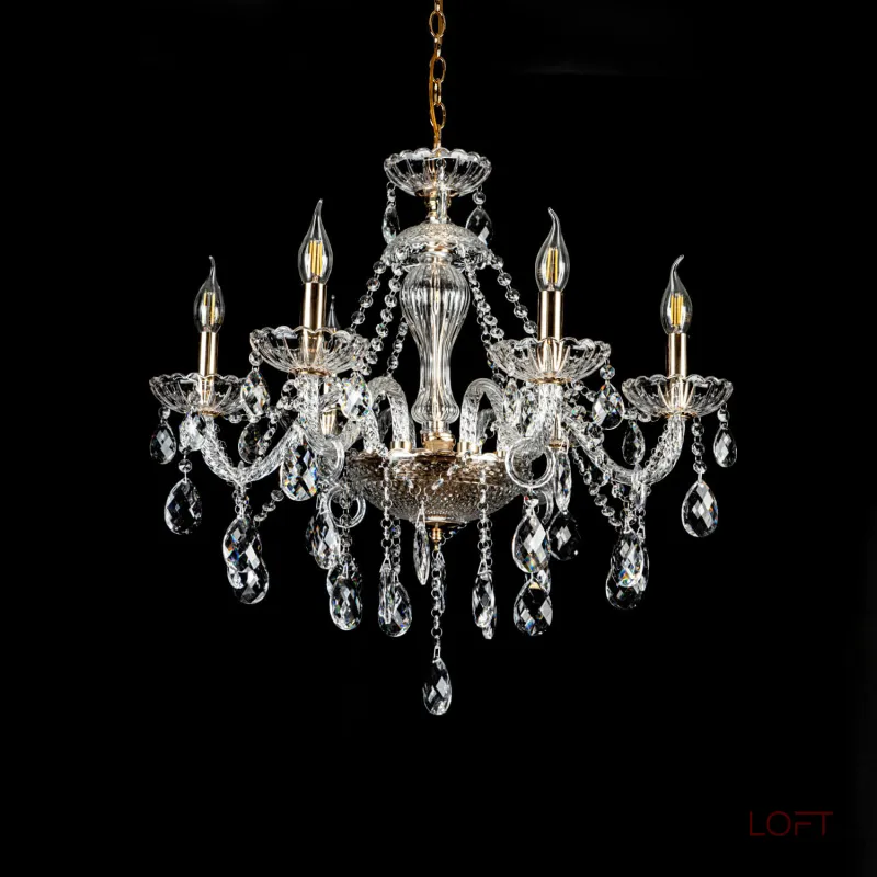 Подвесная люстра MODELIGHT MDL.7068.6HC GD