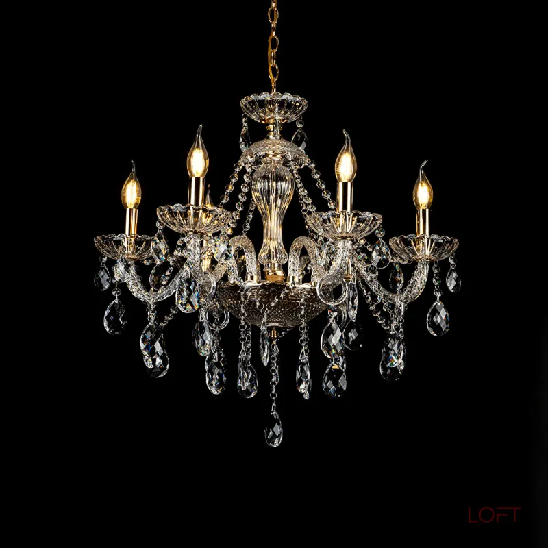 Подвесная люстра MODELIGHT MDL.7068.6HC GD