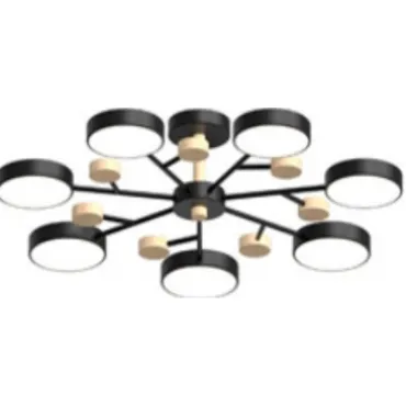 Потолочный cветильник LED4U L3205-800 BK
