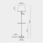 Напольный светильник MODEMODERN MD.8024.01FL