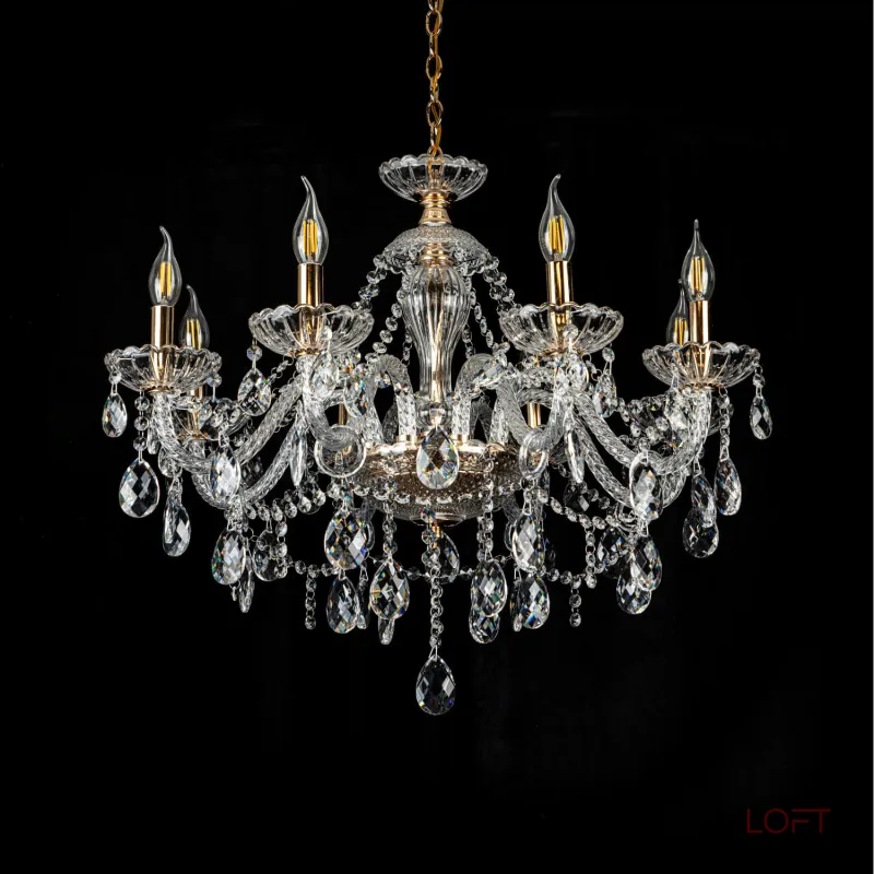 Подвесная люстра MODELIGHT MDL.7068.8HC GD Подвесная люстра MODELIGHT MDL.7068.8HC GD