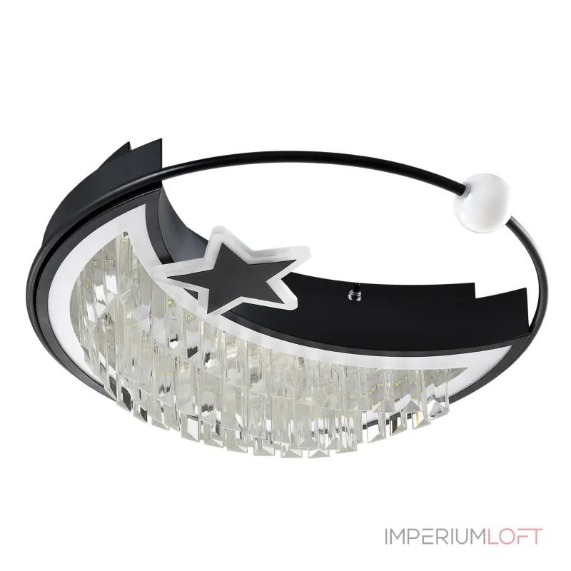 Потолочный светильник LED4U L8024-450 BK Потолочный светильник LED4U L8024-450 BK