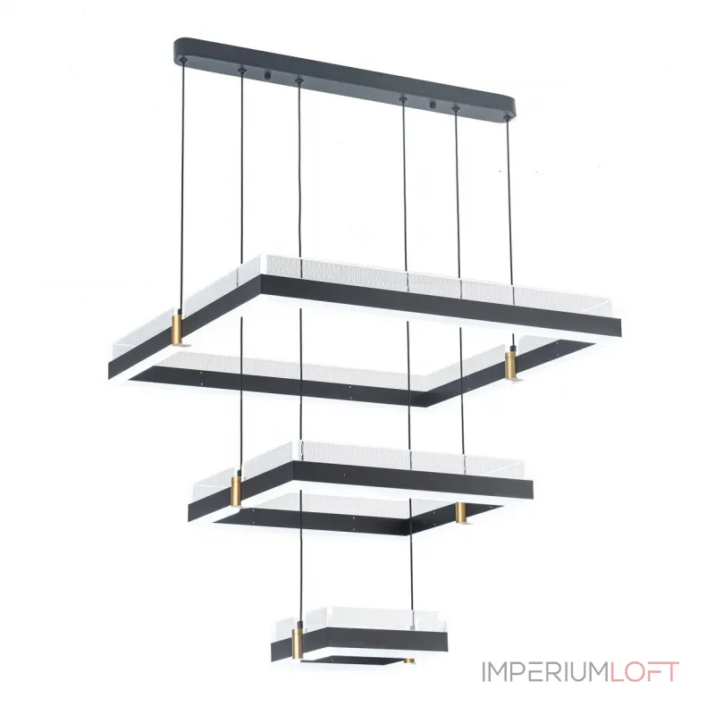 Подвесная люстра LED4U L7801-600 BK Подвесная люстра LED4U L7801-600 BK