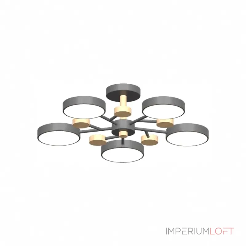 Потолочный cветильник LED4U L3204-620 GR Потолочный cветильник LED4U L3204-620 GR