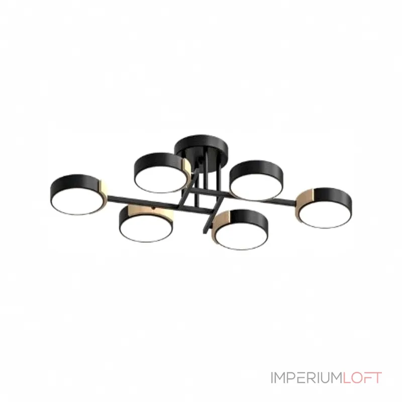 Потолочный cветильник LED4U L3211-830 BK Потолочный cветильник LED4U L3211-830 BK