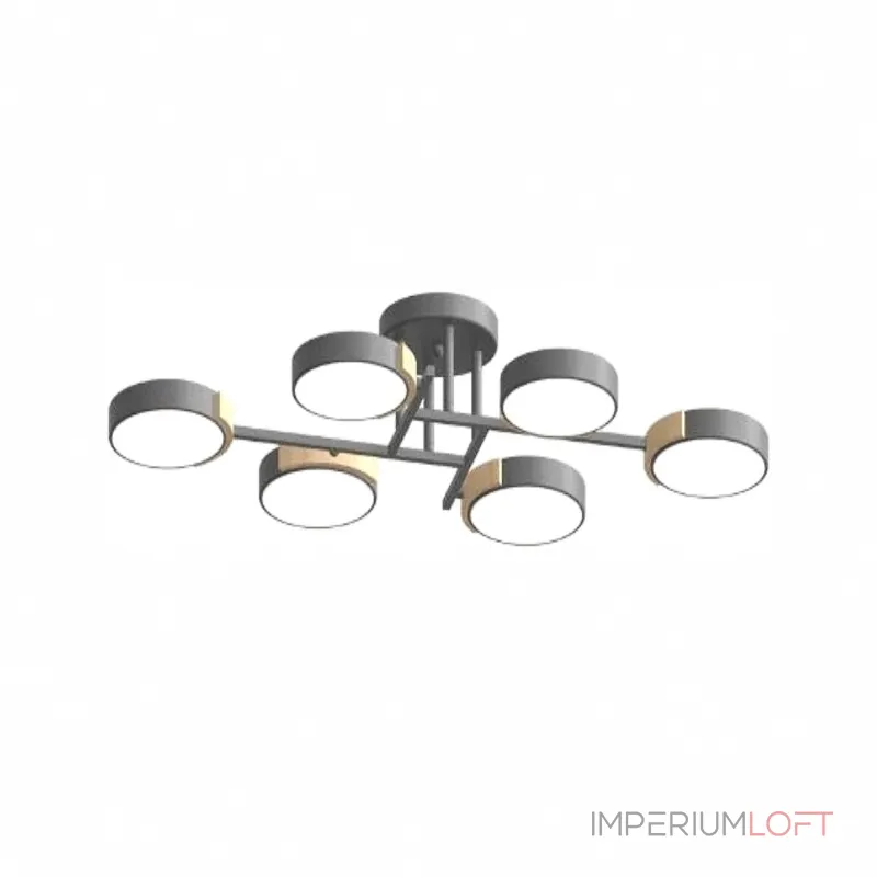 Потолочный cветильник LED4U L3211-830 GR Потолочный cветильник LED4U L3211-830 GR