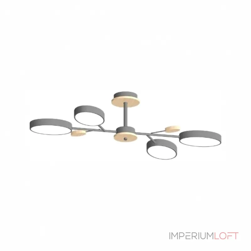 Потолочный cветильник LED4U L3219-830 GR Потолочный cветильник LED4U L3219-830 GR