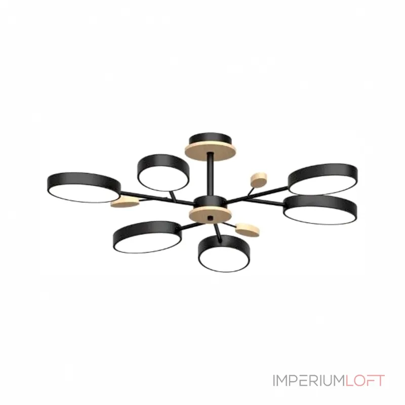 Потолочный cветильник LED4U L3220-830 BK Потолочный cветильник LED4U L3220-830 BK