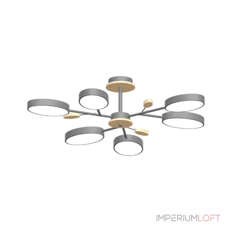 Потолочный cветильник LED4U L3220-830 GR Потолочный cветильник LED4U L3220-830 GR