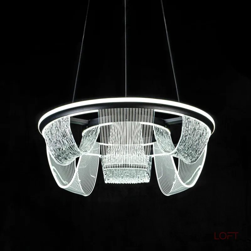 Подвесной cветильник LED4U L7706-460 BK