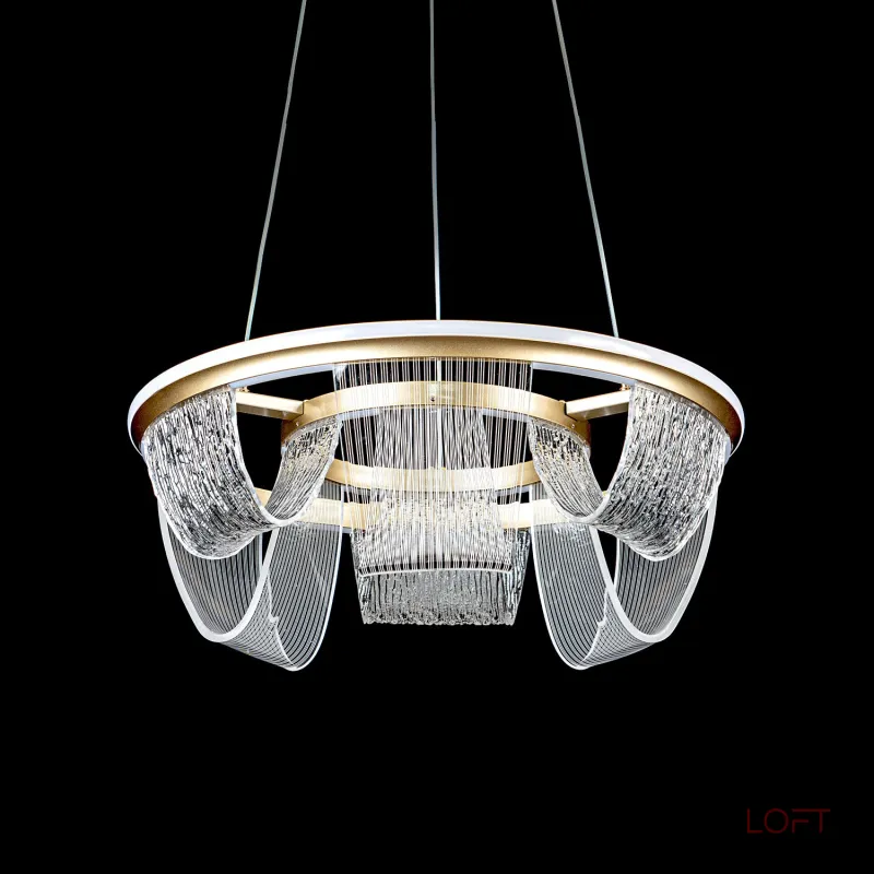 Подвесной cветильник LED4U L7706-460 GD
