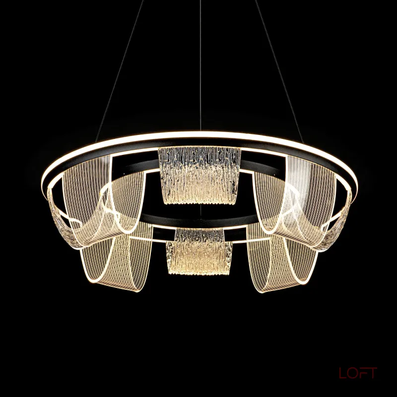 Подвесной cветильник LED4U L7706-630 BK