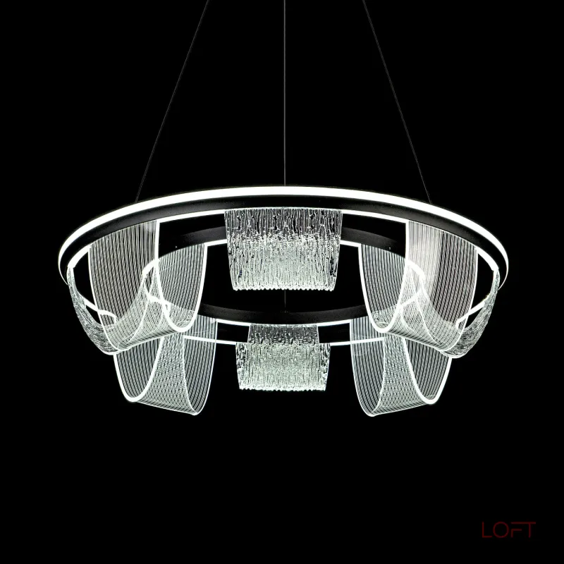 Подвесной cветильник LED4U L7706-630 BK