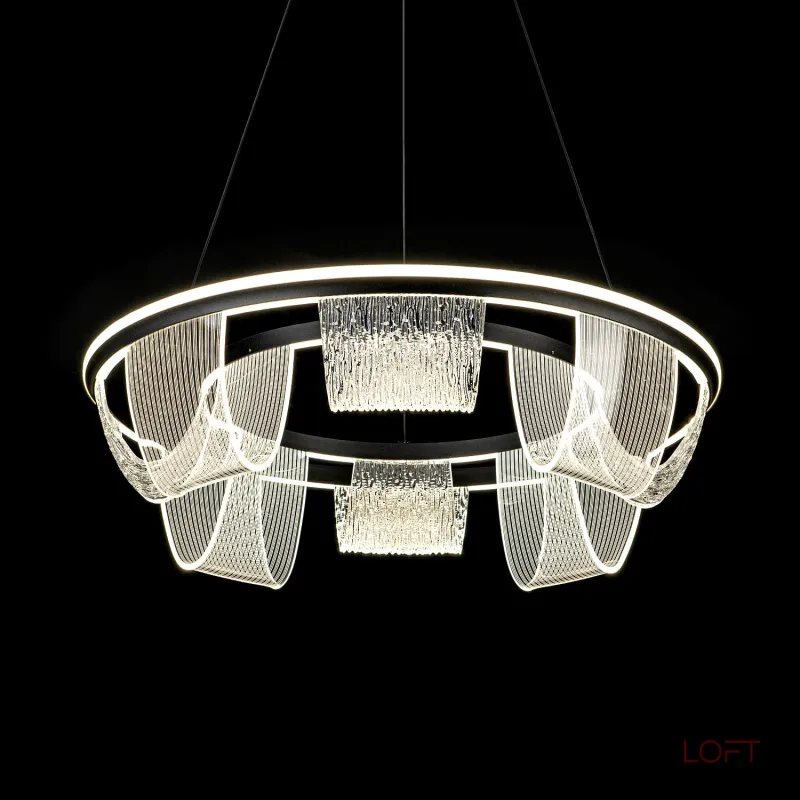 Подвесной cветильник LED4U L7706-630 BK