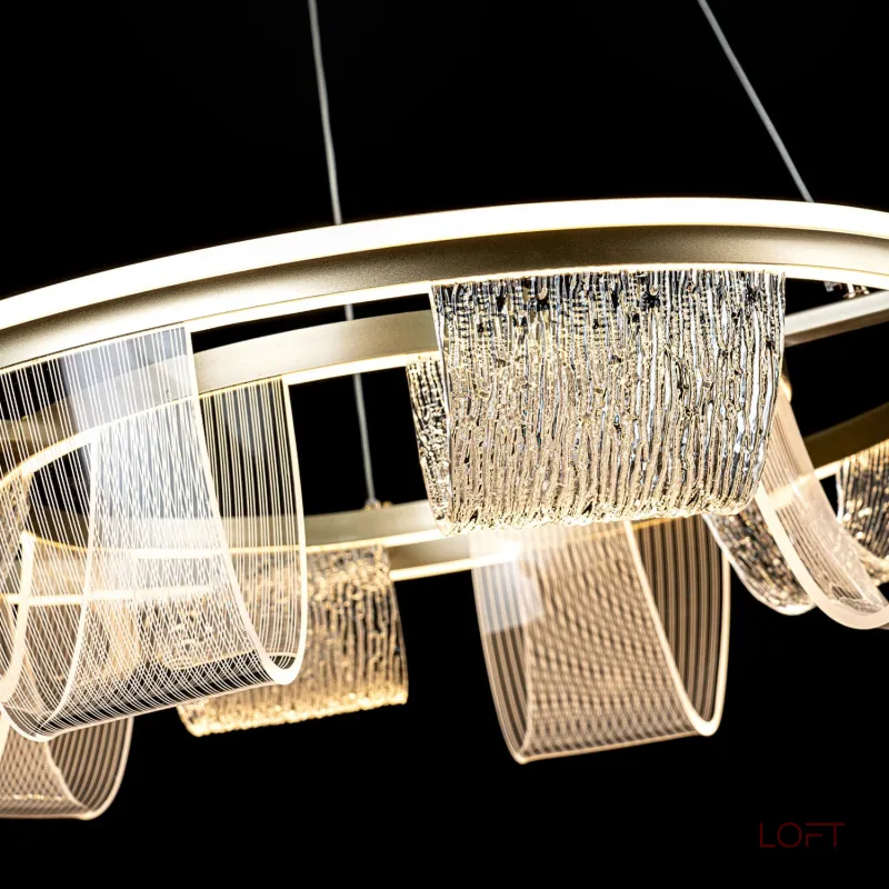 Подвесной cветильник LED4U L7706-630 GD