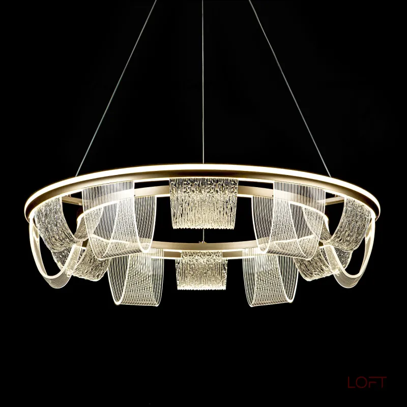 Подвесной cветильник LED4U L7706-800 GD