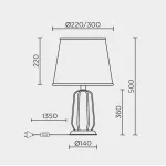 Настольный светильник MODELUX ML.6063.01TL WH