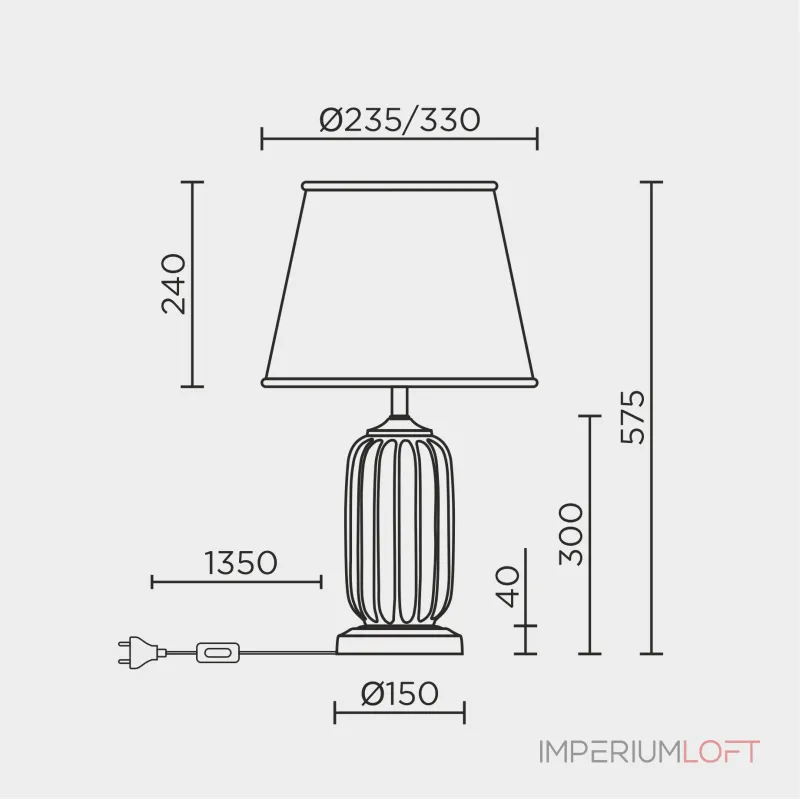 Настольный светильник MODELUX ML.6123.01TL BL
