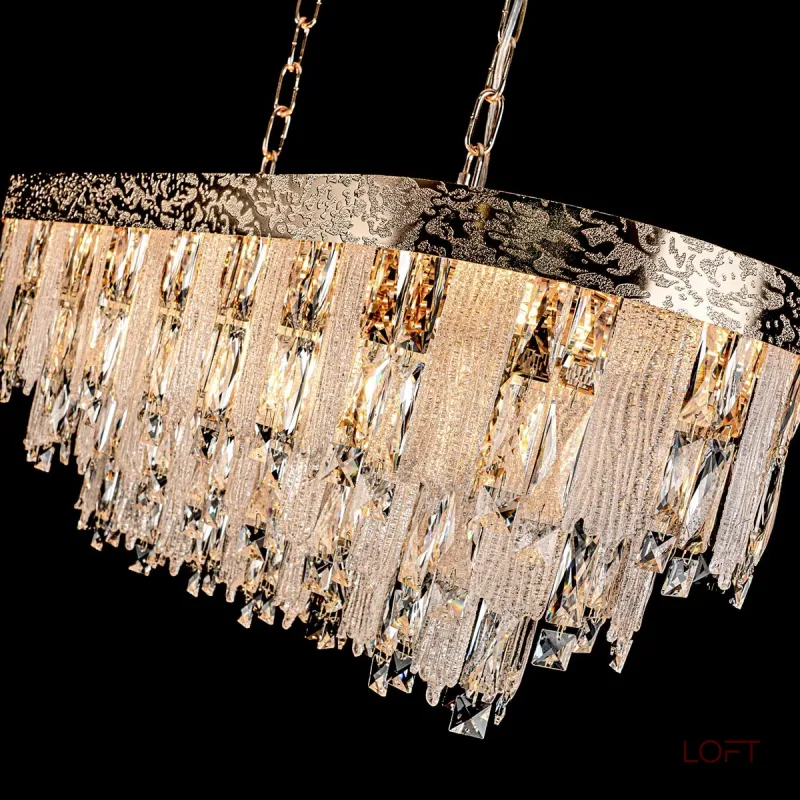 Подвесная люстра MODELUX ML.7206.900.300 GD