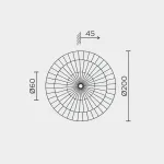 Настенный светильник MODESTYLE MS.1500.01