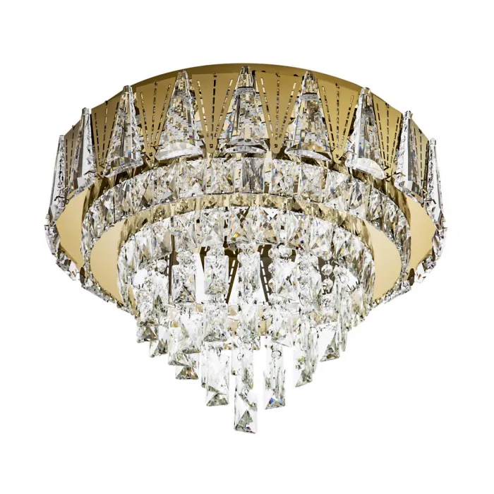 Потолочная люстра LED4U L9437-500 GD с функцией УД от ImperiumLoft