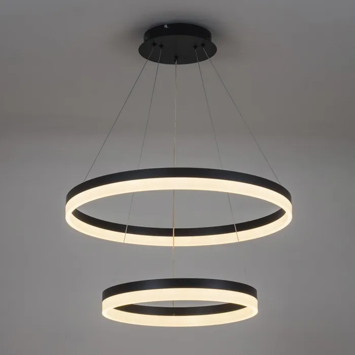 Подвесной светильник LED4U L10823-60-40 BK от ImperiumLoft