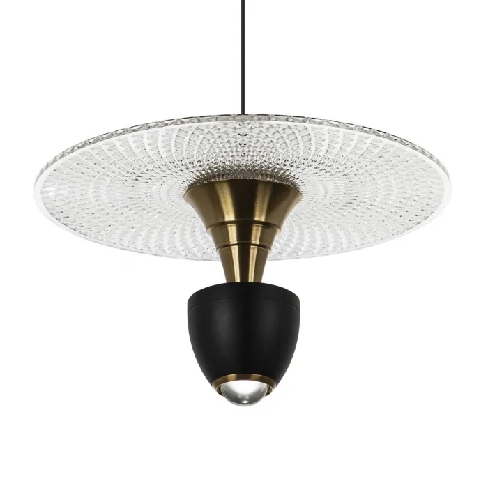 Подвесной светильник LED4U L8709-3 BK от ImperiumLoft