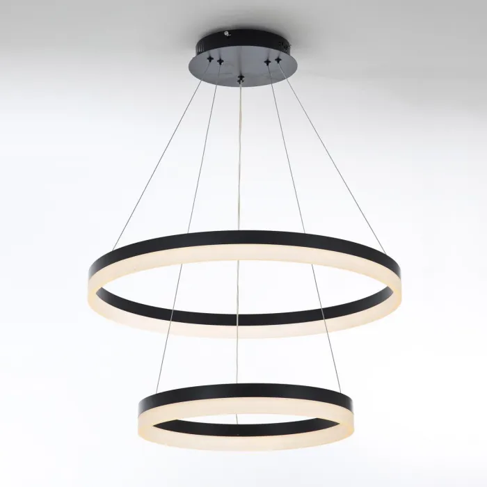 Подвесной светильник LED4U L10823-60-40 BK от ImperiumLoft