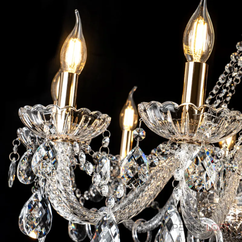 Подвесная люстра MODELIGHT MDL.7068.10HC GD Подвесная люстра MODELIGHT MDL.7068.10HC GD