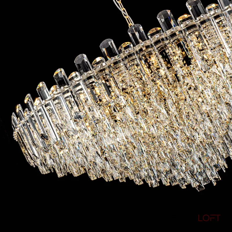 Подвесная люстра MODELUX ML.7088.1200R GD