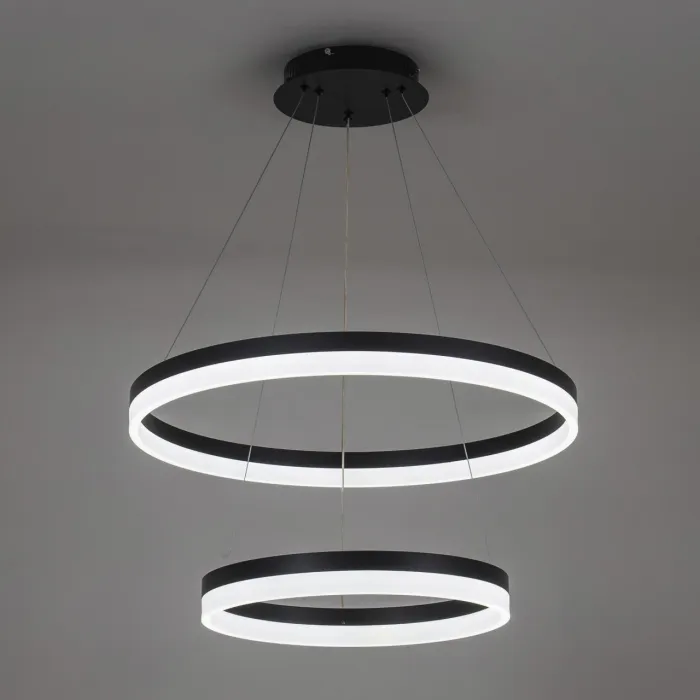 Подвесной светильник LED4U L10823-60-40 BK от ImperiumLoft