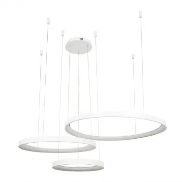 Подвесная люстра LED4U L8806-800-580-380 WH Подвесная люстра LED4U L8806-800-580-380 WH
