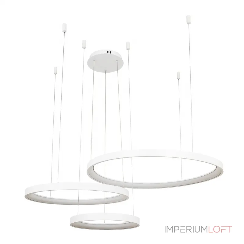 Подвесная люстра LED4U L8806-800-580-380 WH Подвесная люстра LED4U L8806-800-580-380 WH