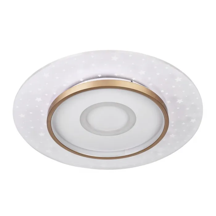 Потолочный cветильник LED4U L1027-500 WH-GD от ImperiumLoft