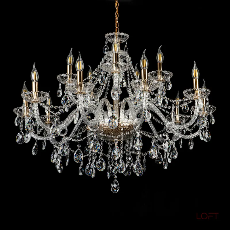 Подвесная люстра MODELIGHT MDL.7068.15HC GD