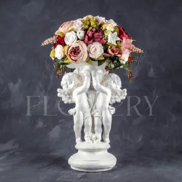 Ангел FLOWERY FL.020.WH.B DG