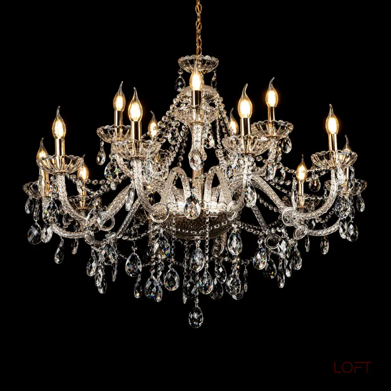 Подвесная люстра MODELIGHT MDL.7068.15HC GD
