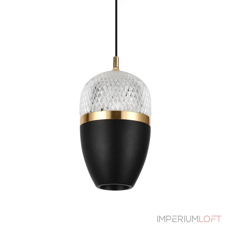 Подвесной светильник LED4U L8754-1 BK Подвесной светильник LED4U L8754-1 BK