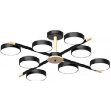 Потолочный cветильник LED4U L3209-860 BK