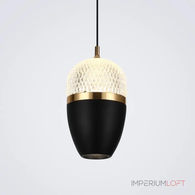 Подвесной светильник LED4U L8754-1 BK Подвесной светильник LED4U L8754-1 BK