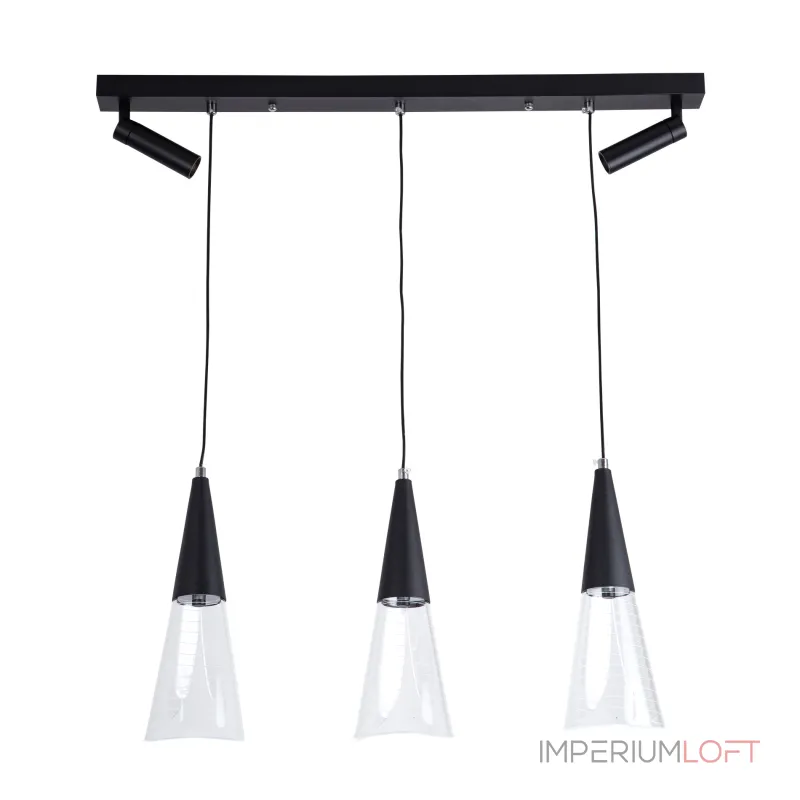 Подвесной светильник LED4U L7105-5 BK