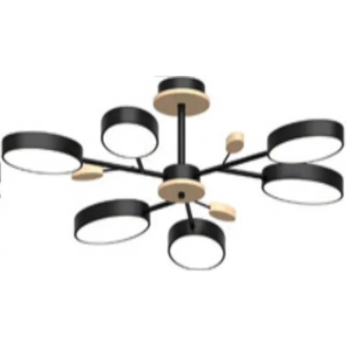 Потолочный cветильник LED4U L3220-830 BK от ImperiumLoft