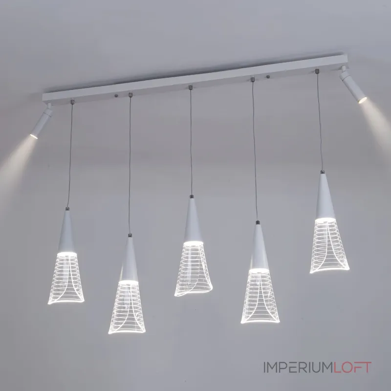 Подвесной светильник LED4U L7105-7 WТ