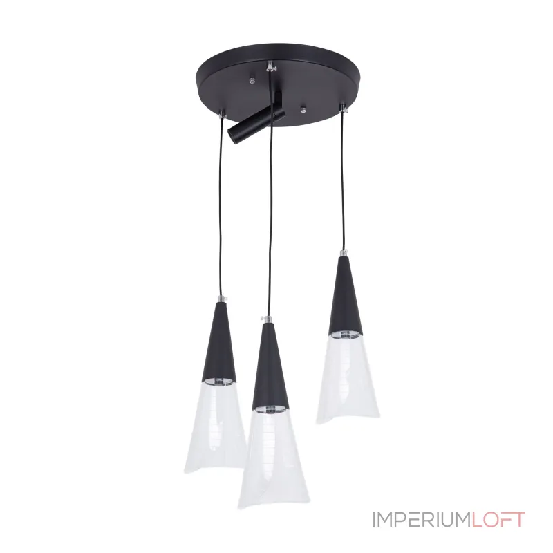 Подвесной светильник LED4U L7106-4 BK