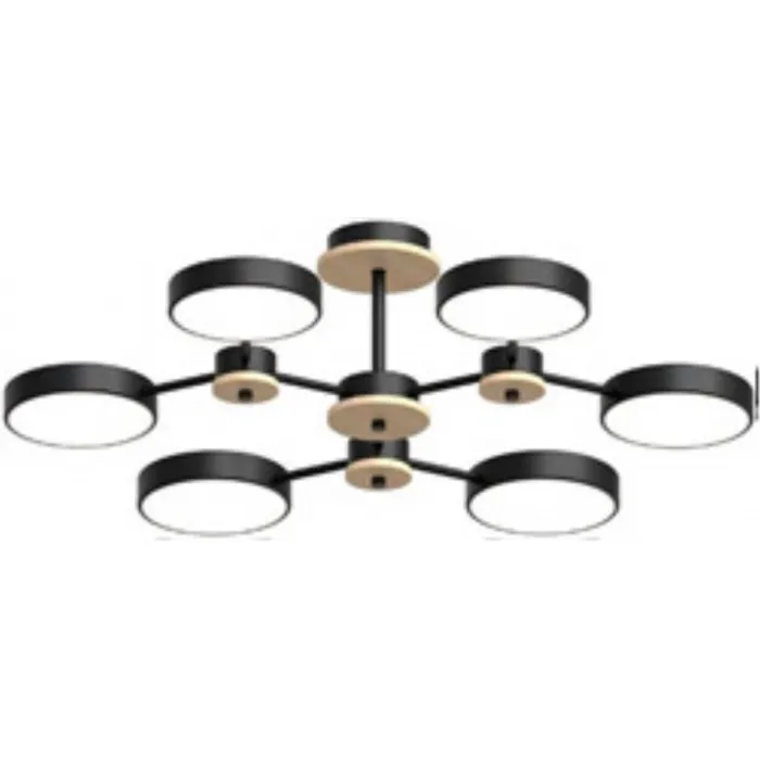 Потолочный cветильник LED4U L3216-730 BK от ImperiumLoft