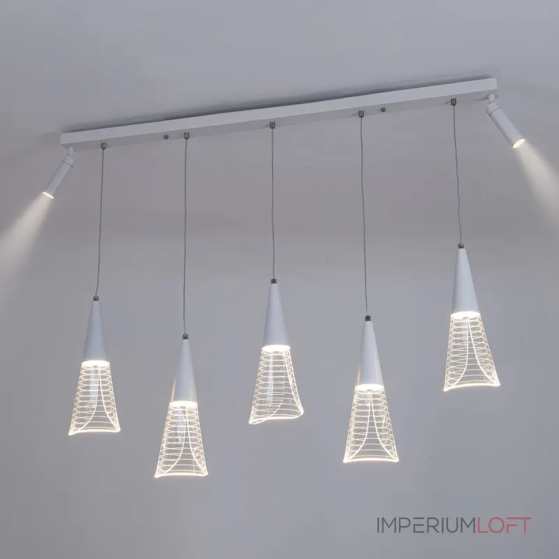 Подвесной светильник LED4U L7105-7 WТ