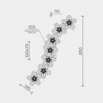 Настенный светильник MODELUX ML.9520.250 GD